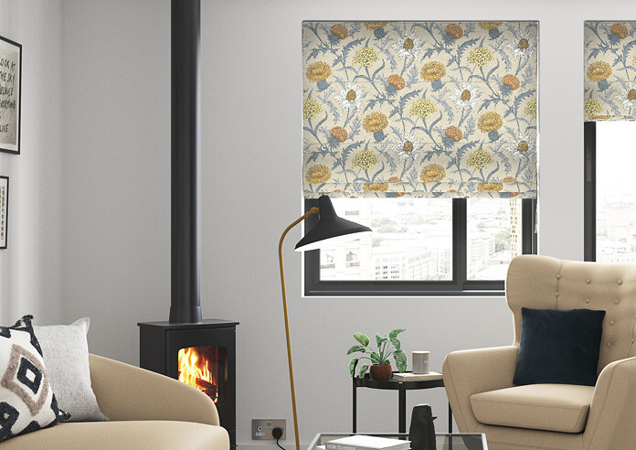 Acanthium, Ochre - Roman Blind - Image 3